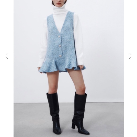 Zara Tweed Dress - Picture 2 of 5